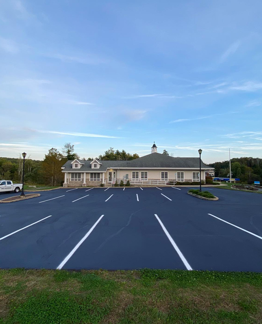 Parking lot maintenance